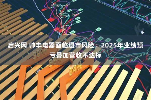 启兴网 帅丰电器面临退市风险，2025年业绩预亏叠加营收不达标
